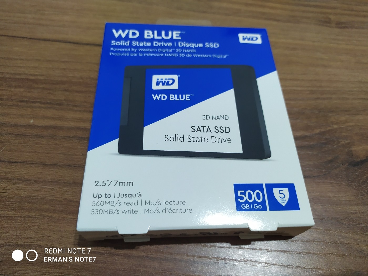 WD 500GB SATA3 SSD - KAPALI KUTU - 460 TL (ÜCRETSİZ KARGO)