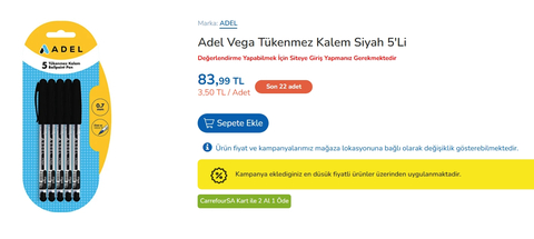 CarrefourSa Kart'la; indirimi yakala