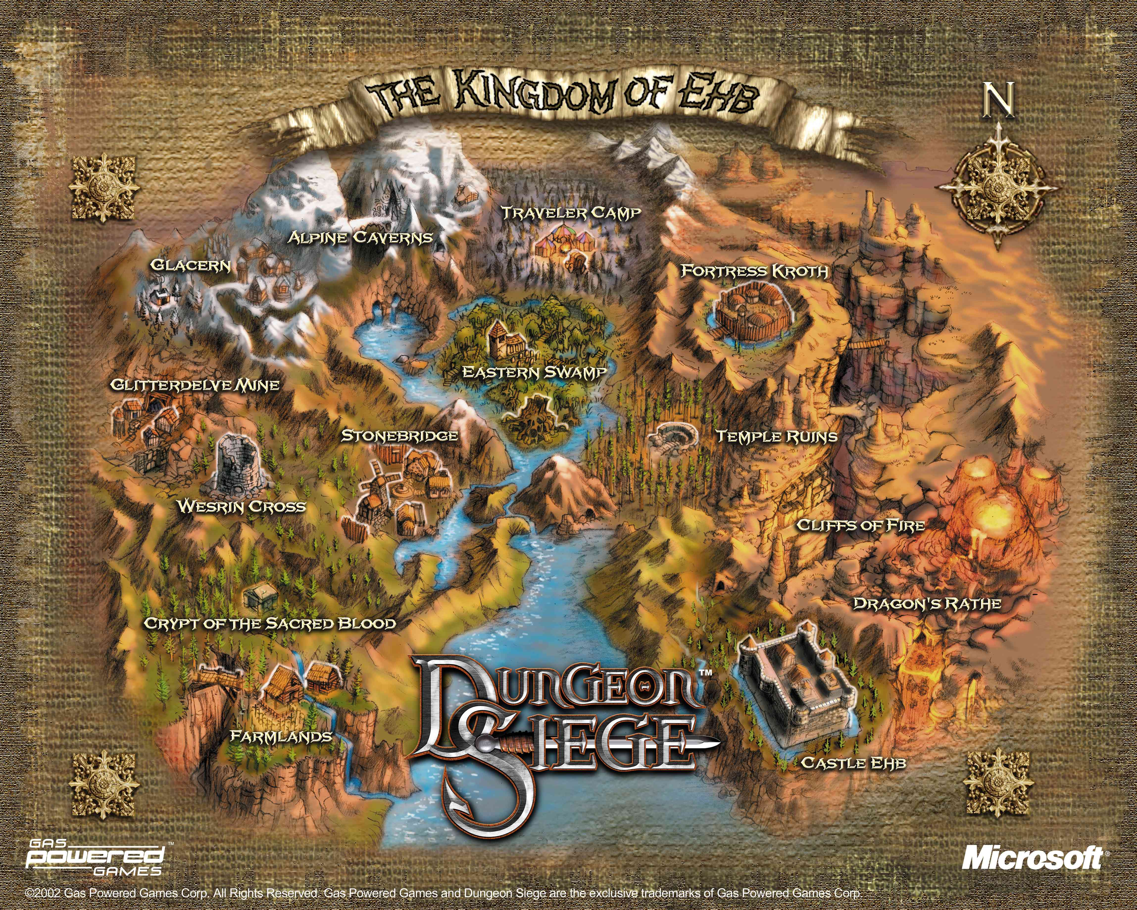 Dungeon Siege (2002) & Dungeon Siege Legend Of Aranna (2003)