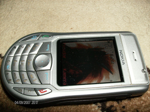  acil satılık nokia 6630 full kutu fatura+ekstralı RESİMLİ