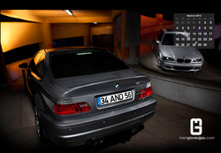  Haziran 2012 Takvimi ' BMW e46 CSL vs e46 '