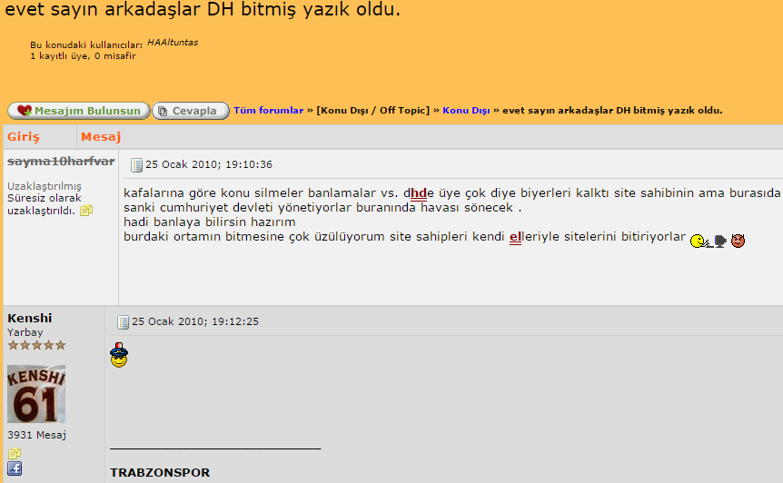  Forum Kesinlikle Bitti