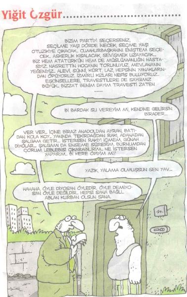  Yiğit Özgür Karikatürleri ***