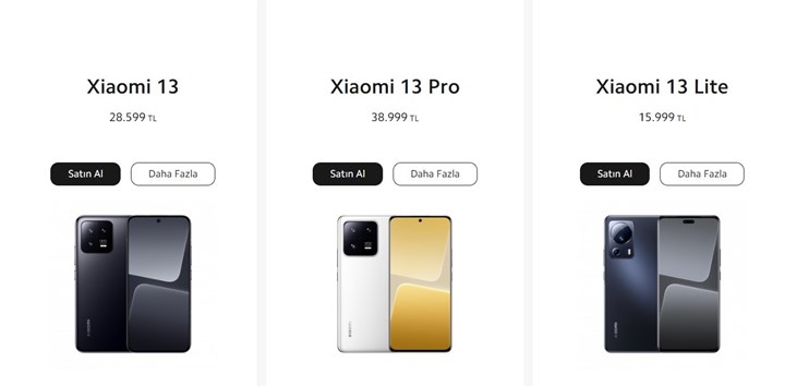 Beklenen Xiaomi 13, 13 Pro ve 13 Lite şimdi Türkiye’de! İşte fiyatlar