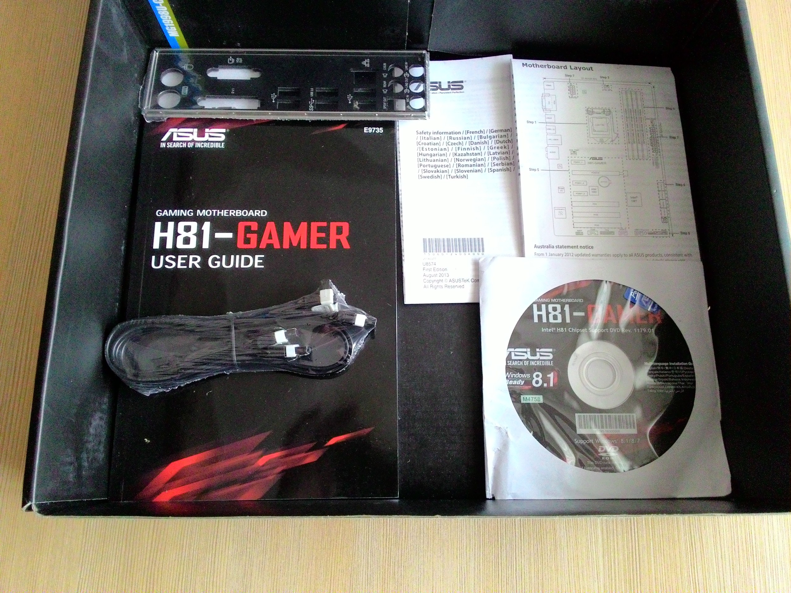  Asus H81 GAMER Satıldı