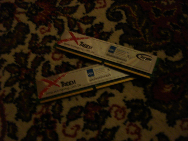  Satılık 2*1 GB Team Xtreem DDR2 800 Mhz