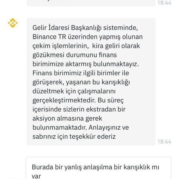 Binance TR'de çılgın hata: Üyeleriyle maliye arasında 'kira' krizine sebep oldu