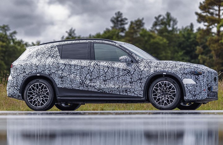 Elektrikli Mercedes GLC'nin resmi görselleri paylaşıldı