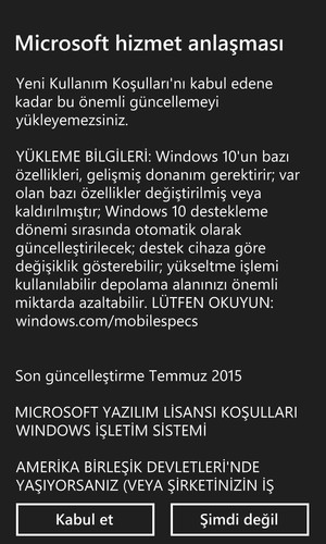  Windows 10 Mobile Güncellemesi Resmi Olarak Başladı