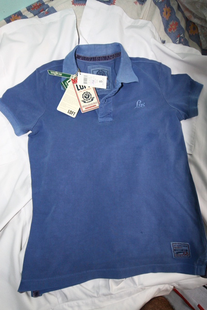  SIFIR ORJINAL ''LOFT'' MARKA YAKALI T-SHIRT FATURALI ETIKETLI 2012 MODEL