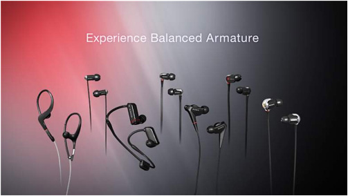  Sony  Range of Balanced Armature In-ear kullaklıklar XBA-4