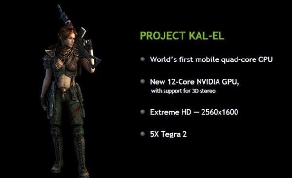 Nvidia: Dört çekirdekli Tegra 3, Tegra 2'den daha az güç tüketiyor