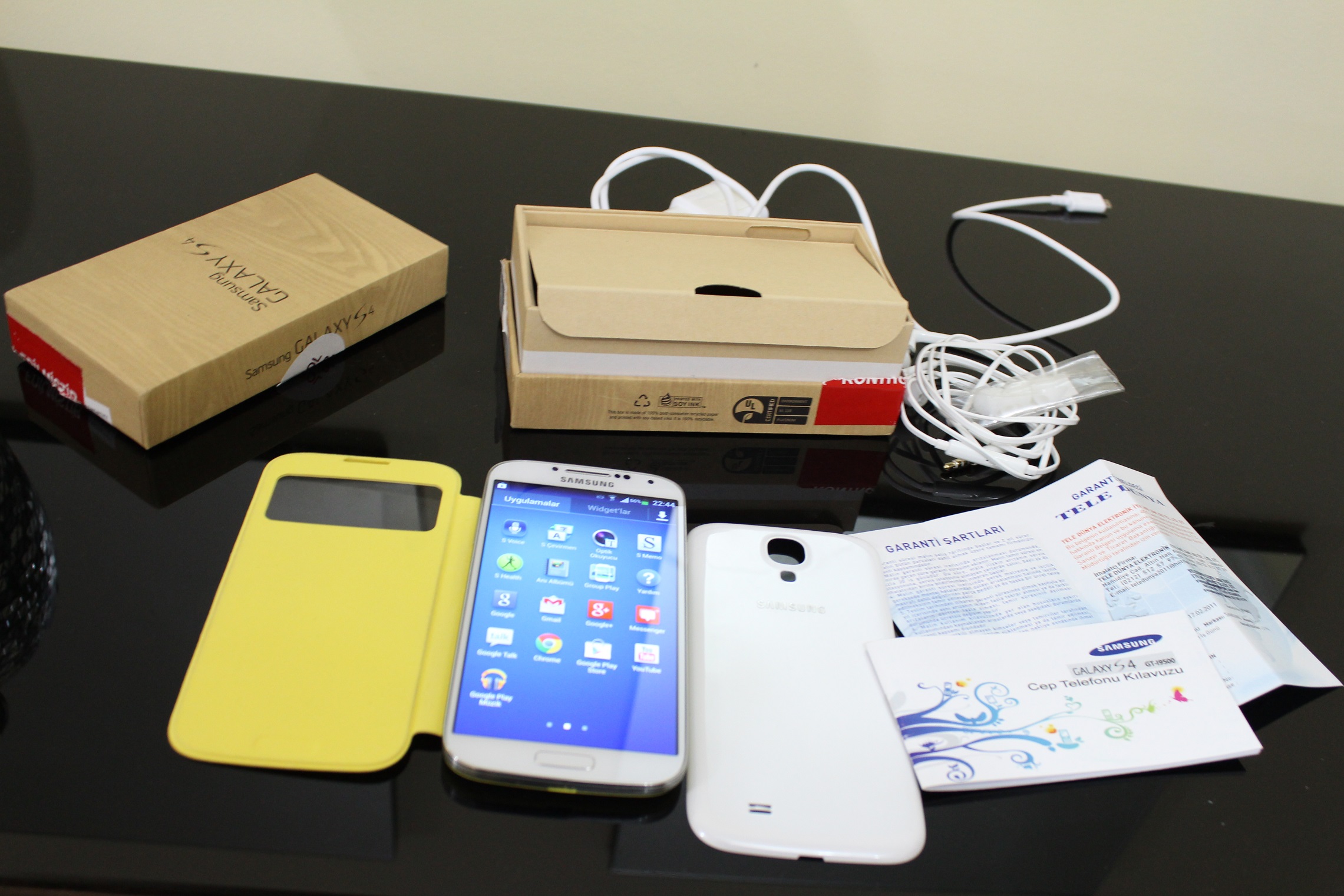  Samsung S4 Tr Garantili Beyaz 1 Aylik