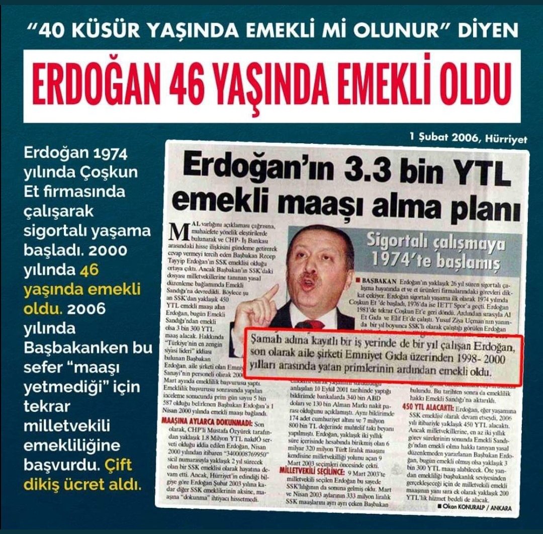 Erdoğan: Ne yapalım? 40 yaşında emekli mi olalım? 40 yaşında, 50 yaşında emekli mi olur?