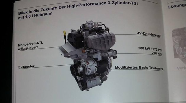  VW 1 litre 272 Hp Motorunu Duyurdu