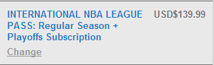  NBA League Pass 2012-2013 (Christmas Day Pass: 11.99$, ayrıca 1 maç bedava)