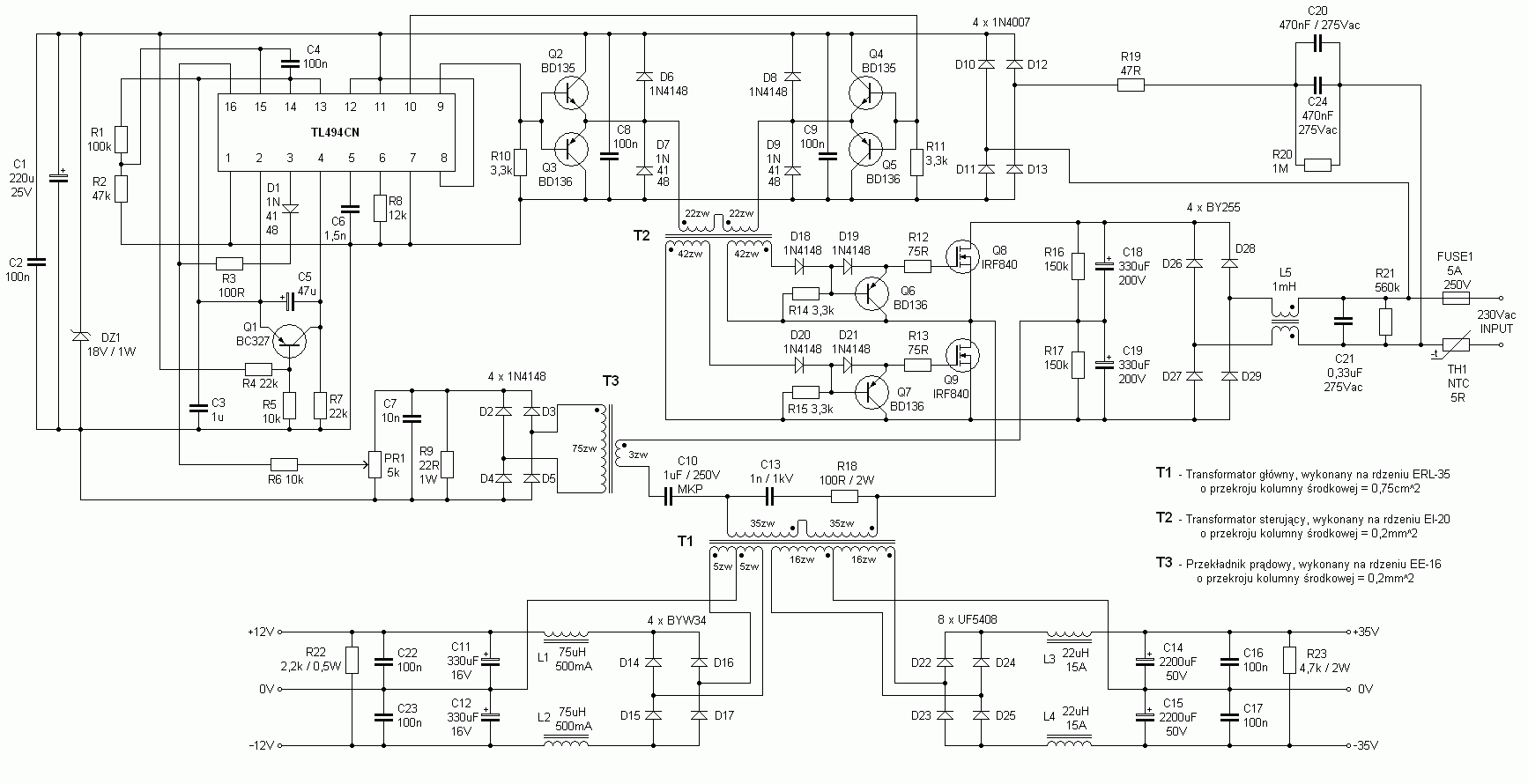  ince ac adaptör