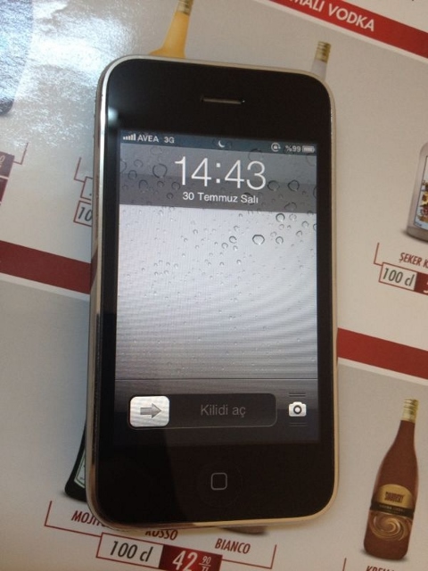  1 yil Garantili iPhone 3Gs 350Lira