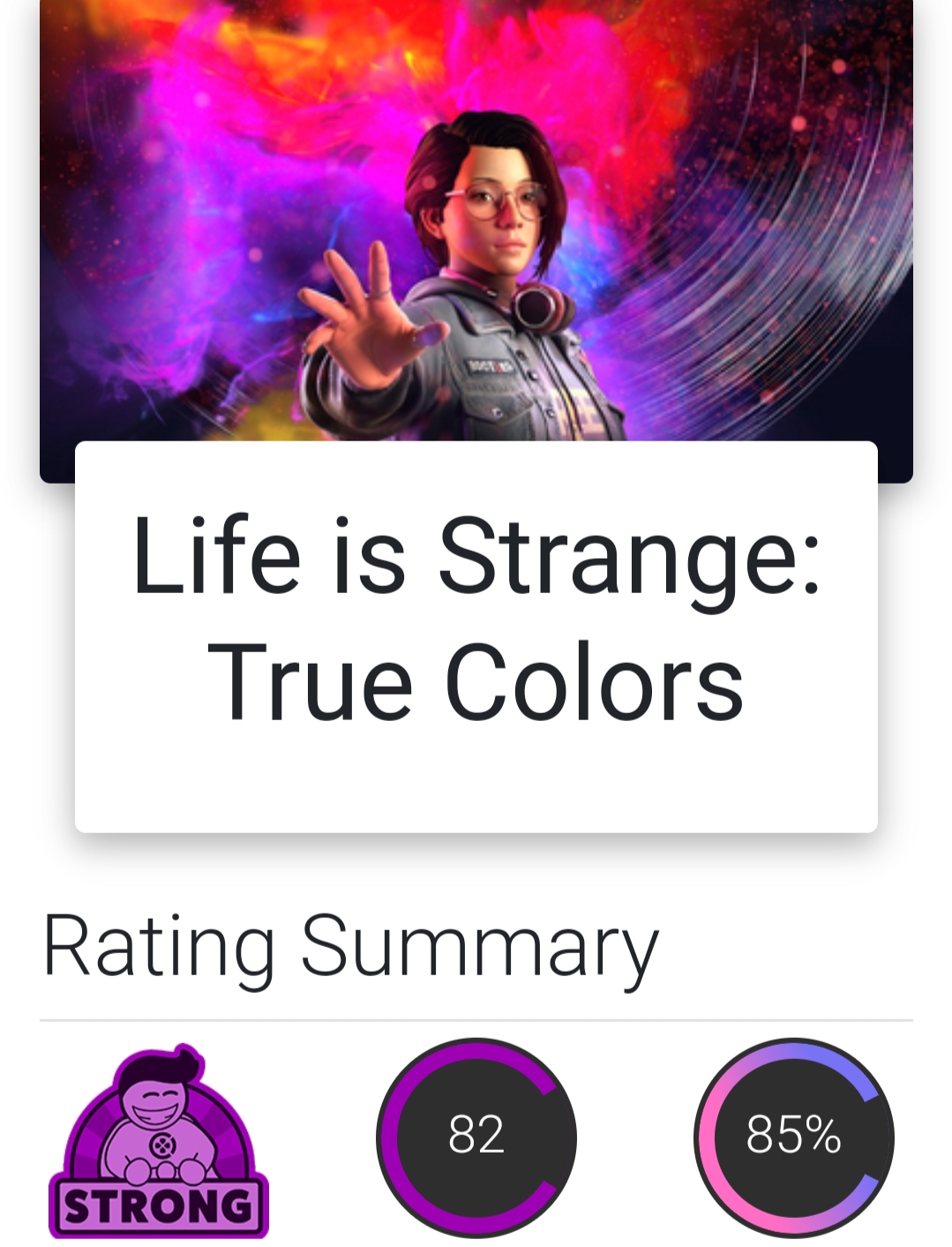 Life is Strange: True Colors [PS5 / PS4 ANA KONU]