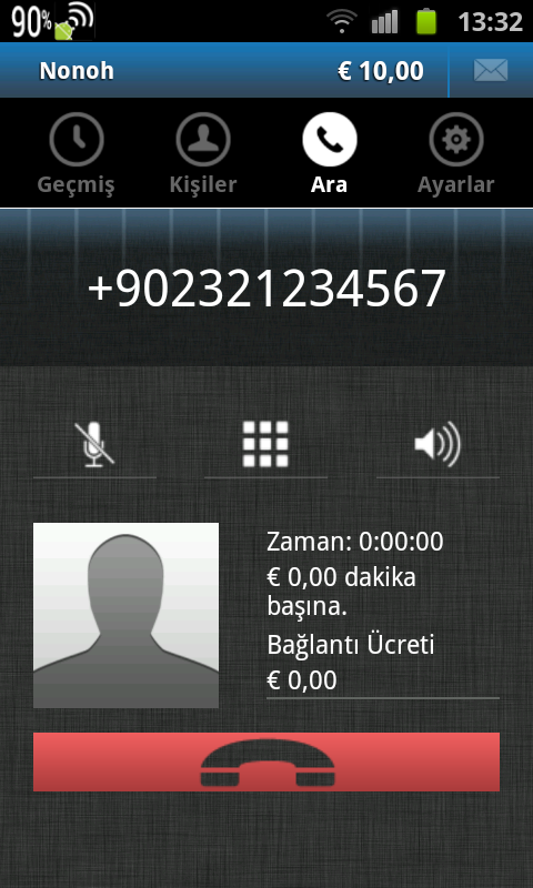  nonoh.net VOIP 10 euro ile 120 gün sabit hatları aramak hediye (TÜRKİYE DAHİL)