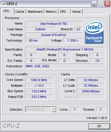  1.70Ghz 1.86Ghz Yükseltme Sorunu