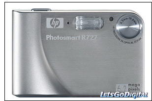  Satılık fotoğraf makinesi Hp R727 / Pentax 5.2mp 130 ytl