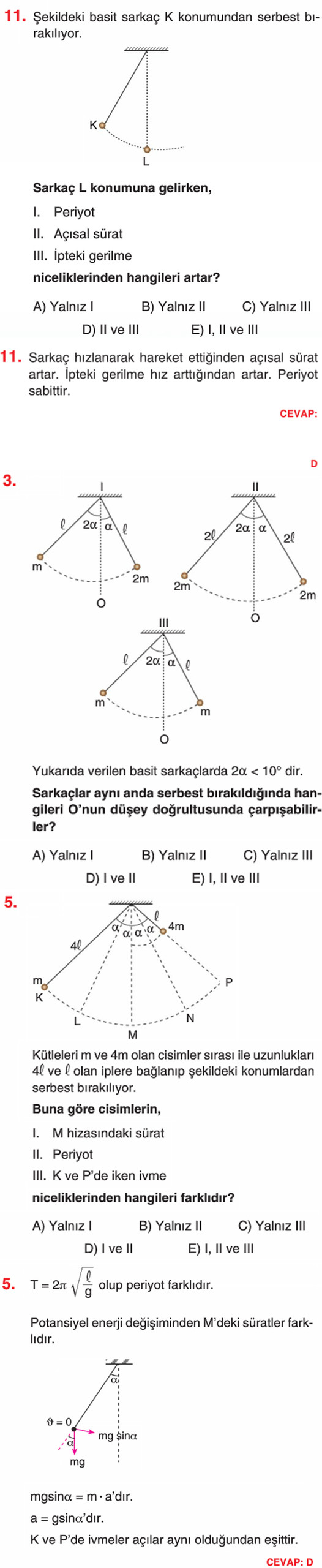 basit harmonik hareket tekrar amacli