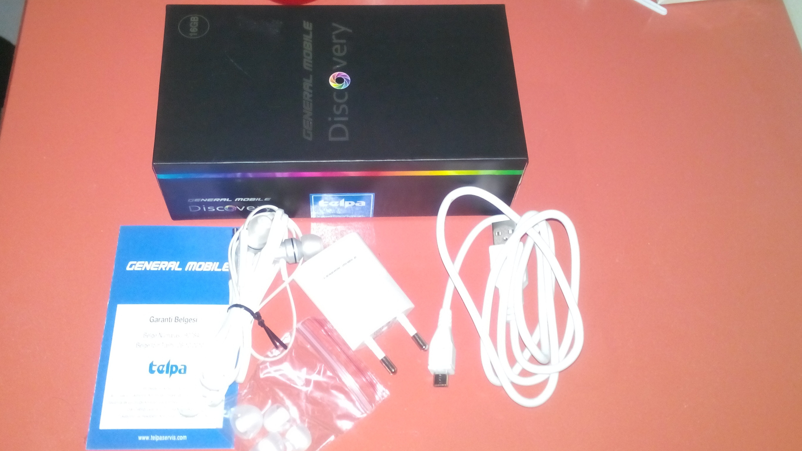  SATILIK - General Mobile Discovery - 16GB - Siyah
