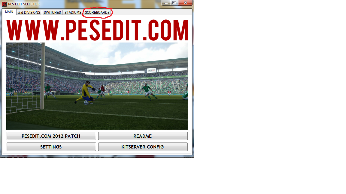  PESedit 2012 Patch 4.1 full lisans yaması çıktı 07/09/2012 + EURO 2012 Patch Ekleme Çıktı 21.06.2012