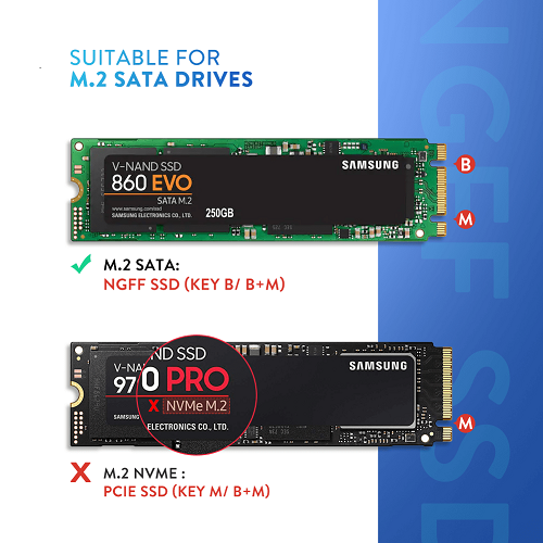 Alınık M2 Sata SSD NVMe olmayan