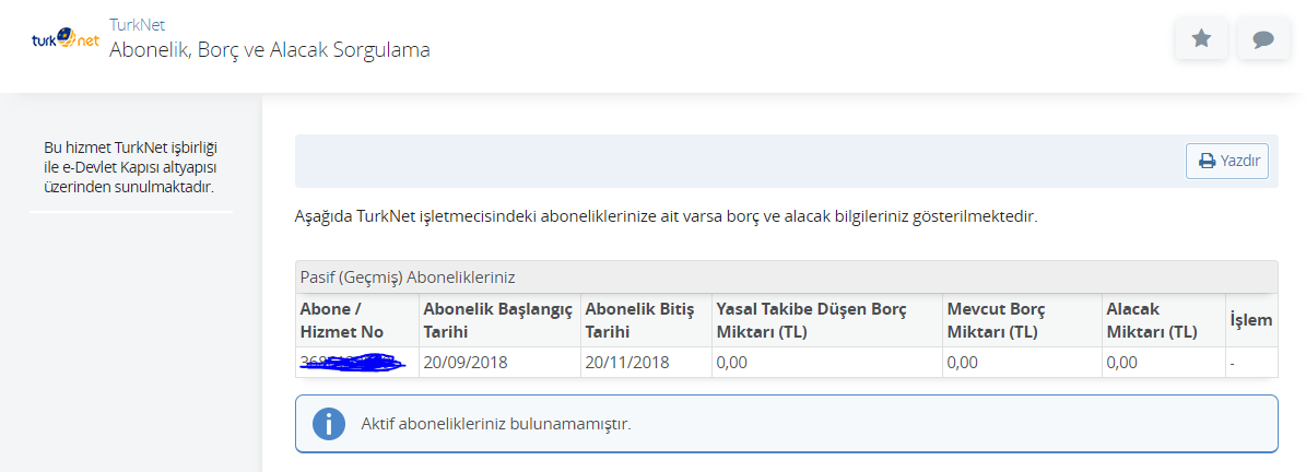 Türknet'in 1 Ay Beklettikten Sonra Bağladığı İnternet