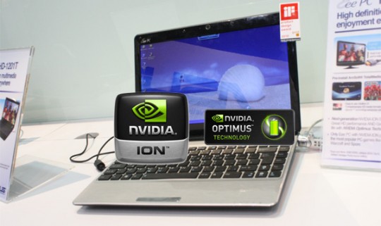  Nvidia Optimus & Nvidia ION Birarada - Yeni ASUS Eee PC 1215N