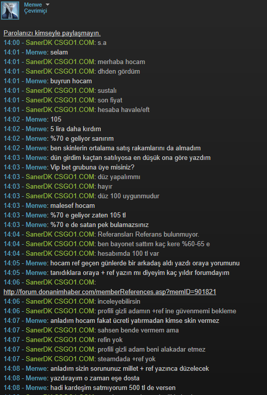  Cs Go %65-70 Market Fiyatına Envanter Satışı (İndirim)