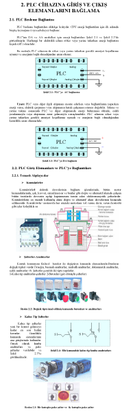  ***/// DH PLC (Otomasyon) PROGRAMLAR, DÖKÜMANLAR, UYGULAMALAR \\\***  ---  Güncellenmektedir---