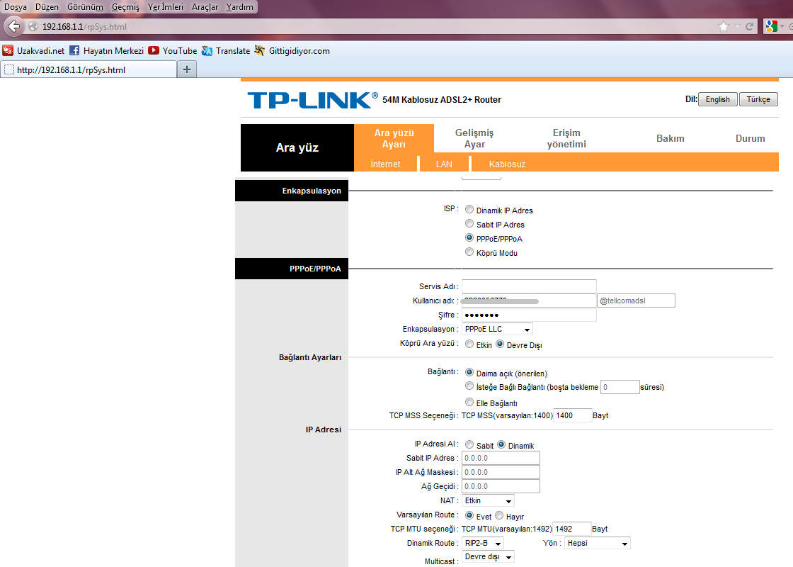  ttnet TP-LINK TD-W8101G firmware nerden bulacağım