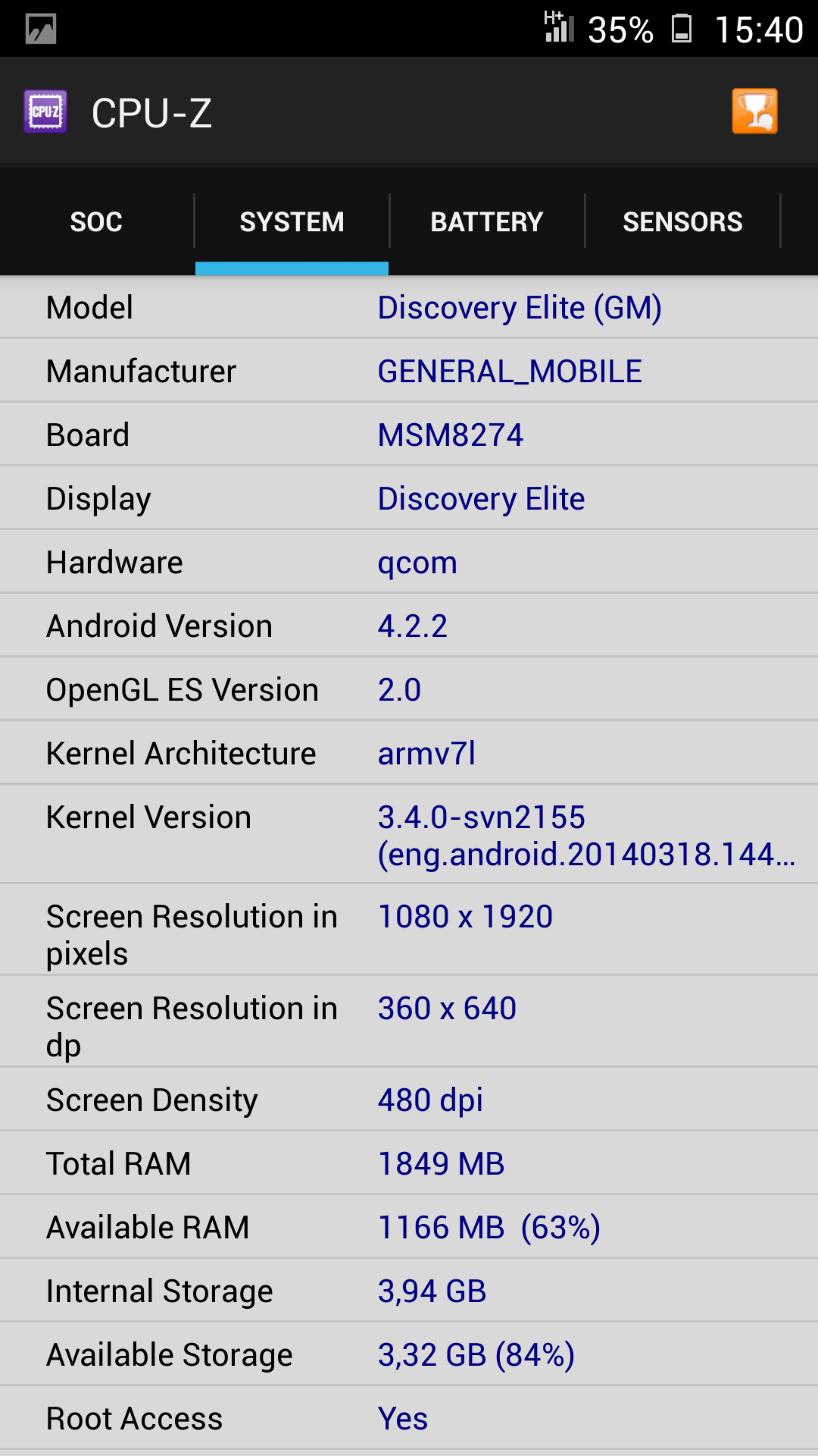  ANTUTU BENCHMARK TESTLERI (SS'LĪ)