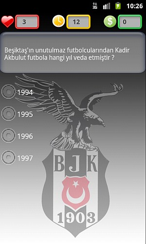  Android Beşiktaş Test Oyunu