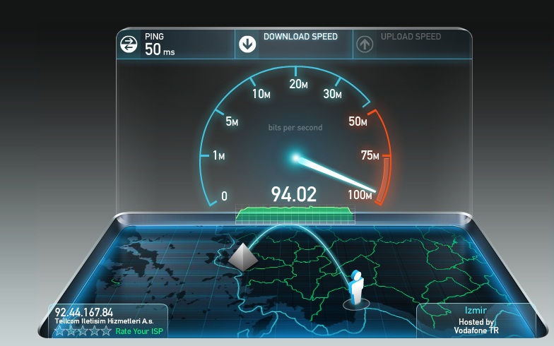  Superonline internetin 25 mbps hızı 100 mbps oldu!!