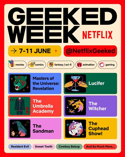 Netflix; The Witcher, Sandman ve daha birçok yapımından yeni görüntülerin olacağı etkinliğini duyurdu