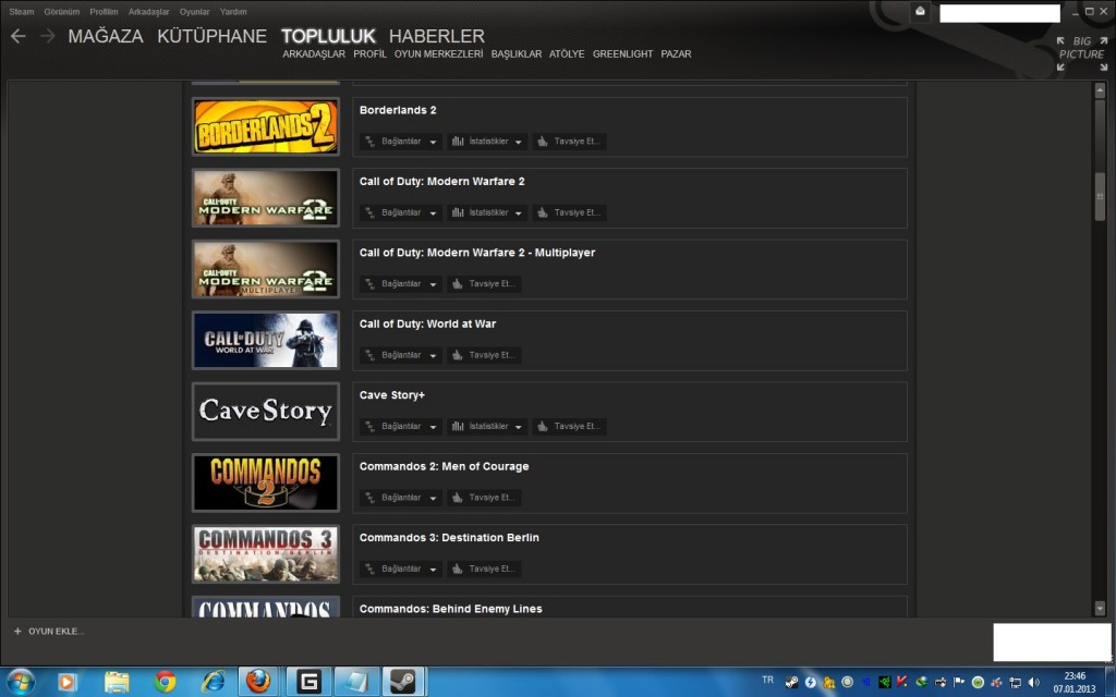  SATILIK STEAM HESABI