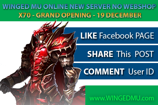 Winged MU | NEW x70 | NO WEBSHOP | GRAND OPENING 19 DECEMBER
