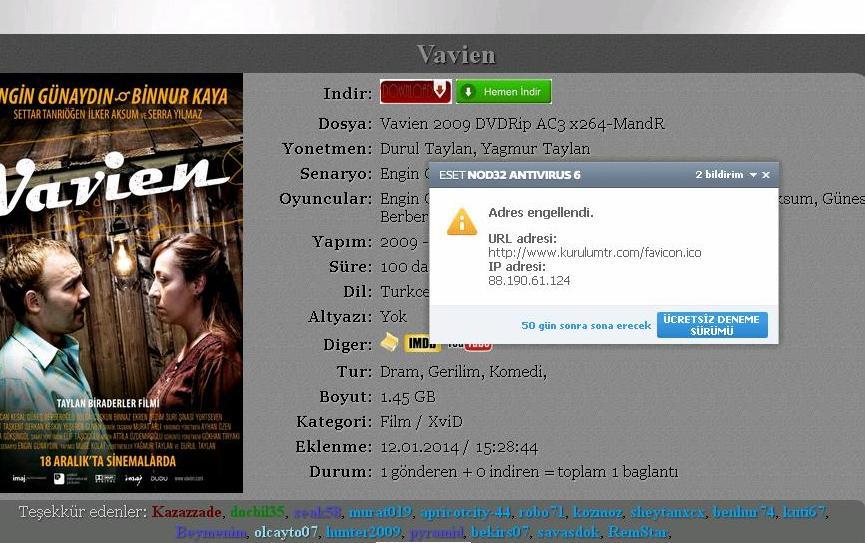  yerli filmler için bildiğiniz torrent siteleri nedir ?