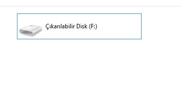  USB'yi görüntüleyemiyorum