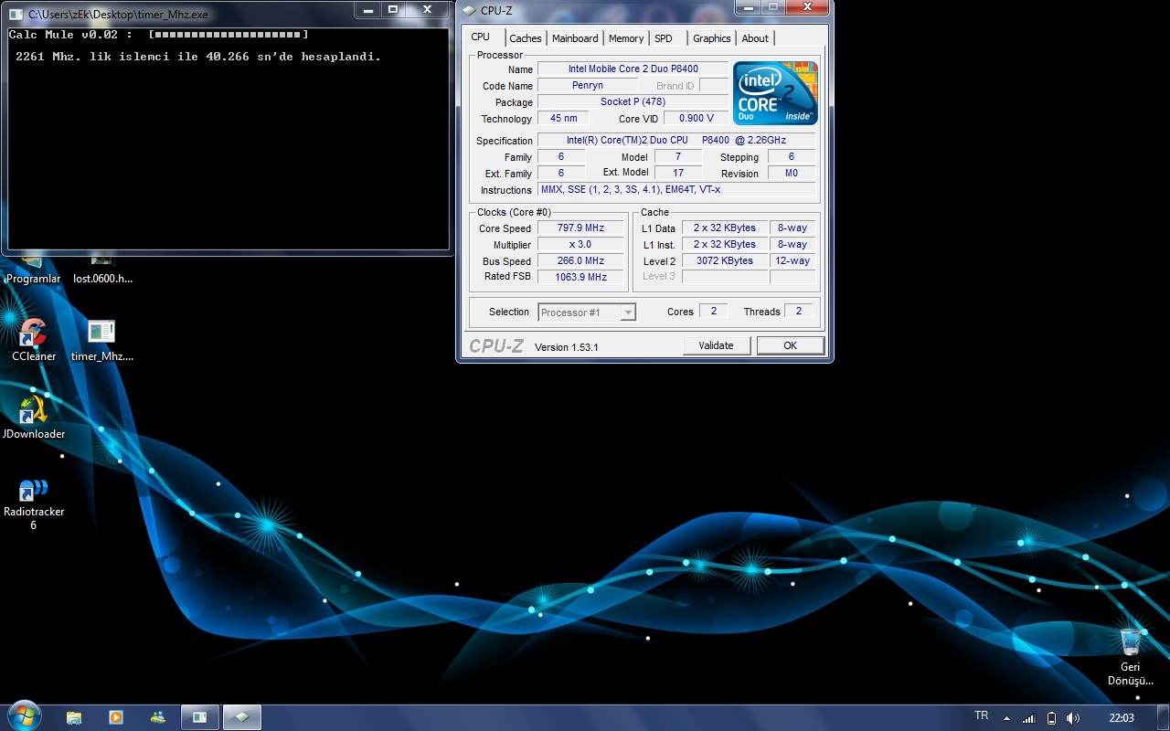 16 çekirdek destekli İşlemci Test Programı (v09a-1.@EczaNet-Xeon2689-14.971sn.)