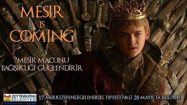 Mesir Macunu ve  Game of Thrones