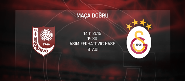  Hazırlık Maçı | Sarajevo - Galatasaray | 14 Kasım 2015 | 19.30