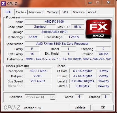  AMD FX 6100 OVERCLOCK SONUÇLARI