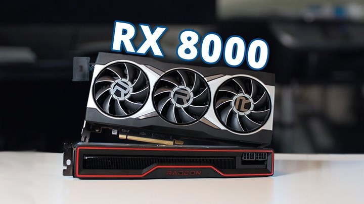 AMD Radeon RX 8000 'RDNA 4' mobil ekran kartları ortaya çıktı