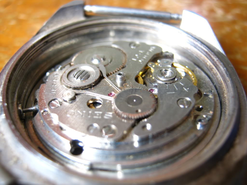  Çelik kordonu deri ile değiştirdim (Seiko 5 7009)