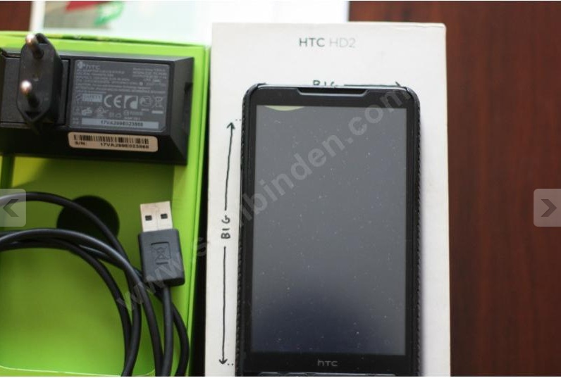  HTC HD2 telefon 500 tl